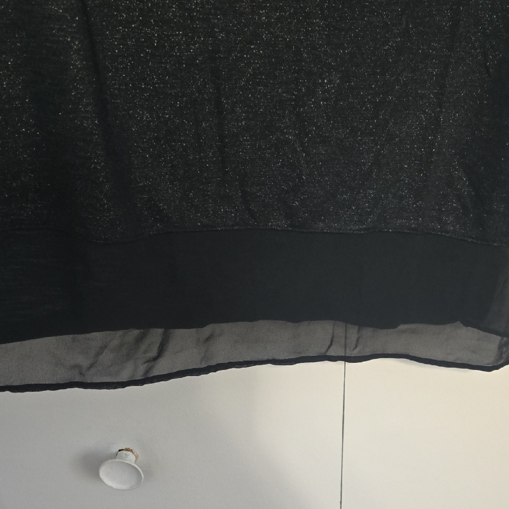 Lane Bryant Black Long‎ Sleeve Blouse - Picture 4 of 6